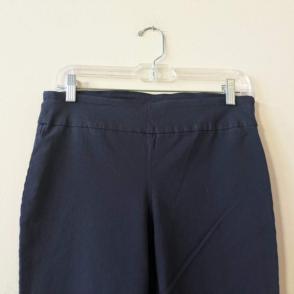 Attyre Women's Navy Ankle Pants, Sz. 6 - Picture 2 of 6